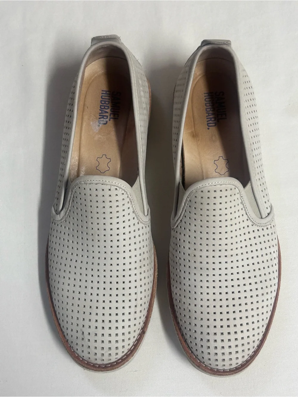 Samuel Hubbard SAM SPORT KICKS 8.5Beige Slip-on Shoes